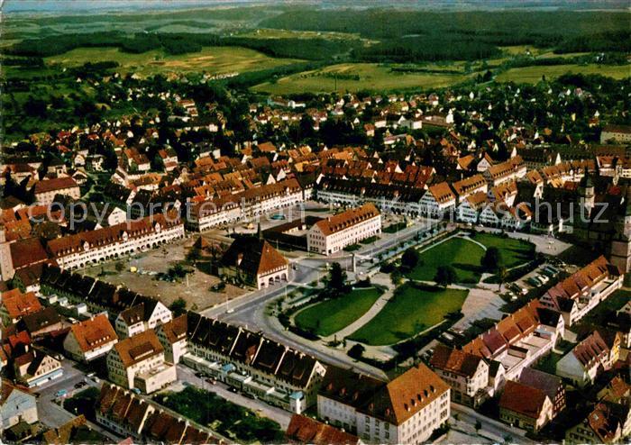 FREUDENSTADT BW Hoehenluftkurort im Schwarzwald Fliegeraufnahme