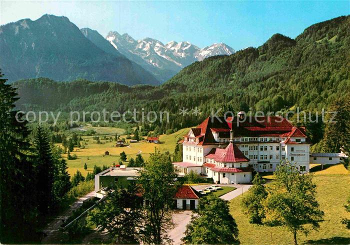 Oberstdorf Sanatorium Stillachhaus Swimming Pool Allgaeuer Alpen