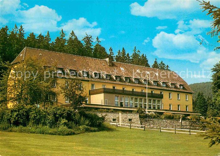 Clausthal-Zellerfeld Bundesbahn Sozialwerk Haus Festenburg
