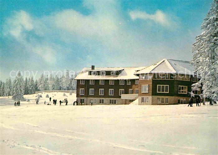 Torfhaus Harz Jugendherberge Winterlandschaft