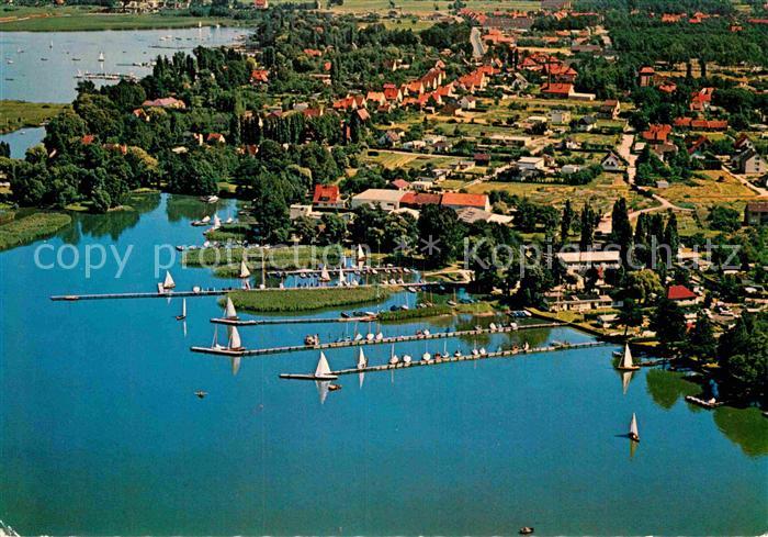 Steinhude Hafen Steinhuder Meer Fliegeraufnahme