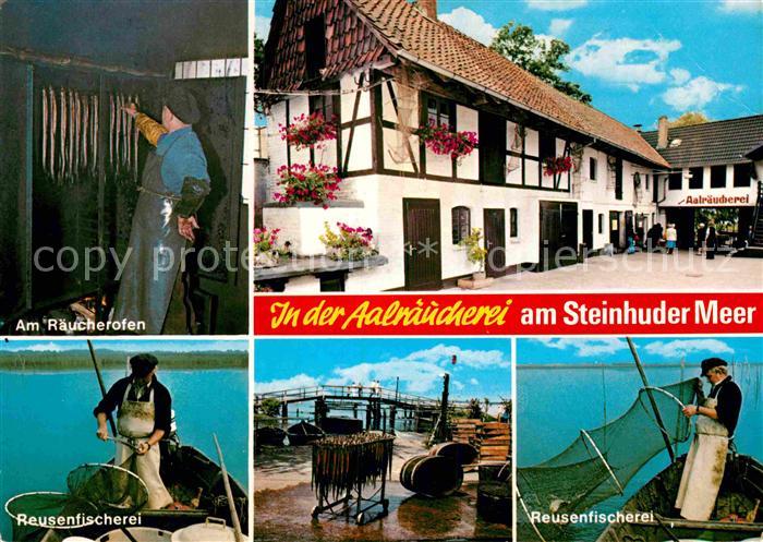 Steinhude Aalraeucherei Reusenfischerei am Steinhuder Meer