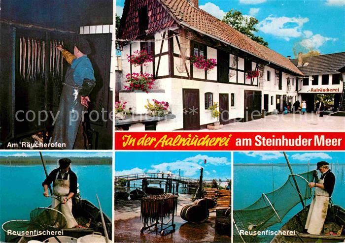 Steinhude Aalraeucherei Reusenfischerei am Steinhuder Meer