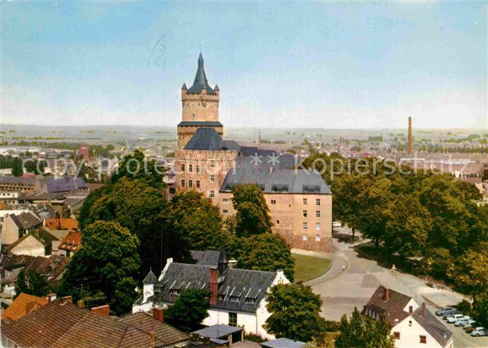 Kleve Blick auf die Schwanenburg
