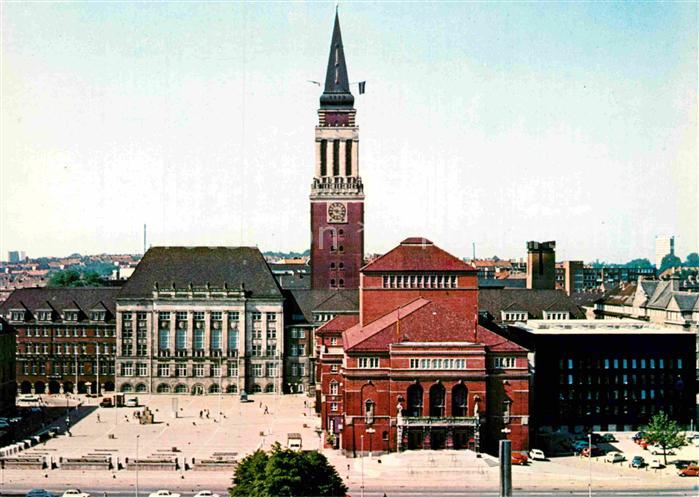 KIEL  CITY Rathaus Stadttheater der Landeshauptstadt