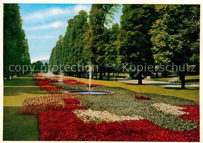 Bad Pyrmont Brunnenallee im Park