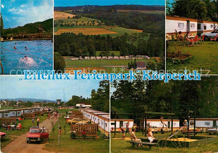 Koerperich Eifel Eifellux Ferienpark Bungalows Freibad