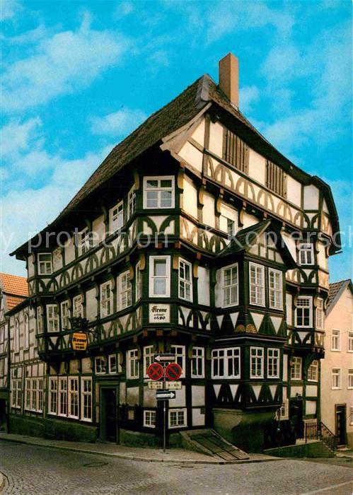 Homberg Efze Gasthaus Krone 15. Jhdt. Fachwerkhaus