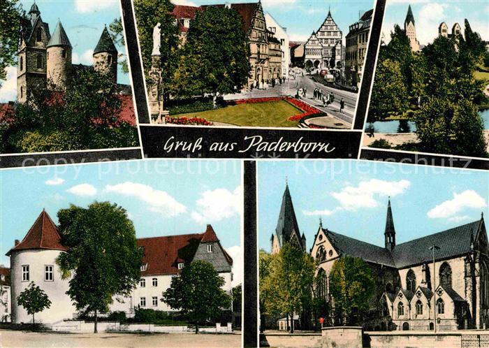 Paderborn Schloss Altstadt Kirche