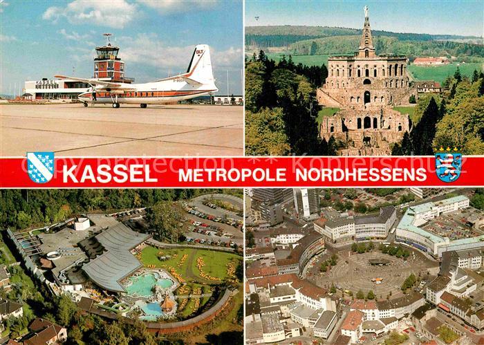 KAssEL  CITY Flughafen Kassel Calden Herkules Kurhessentherme Koenigsplatz Flieg