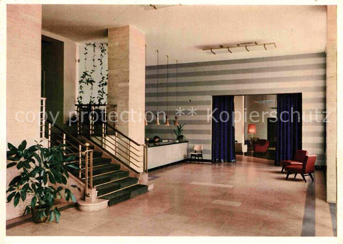 Bad Wildungen Eingangshalle Sanatorium Fuerstenhof