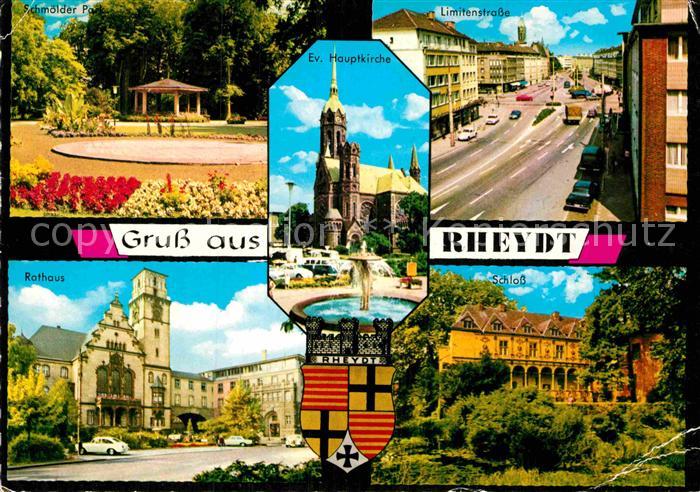 Rheydt Schmoelder Park Limitenstrasse Kirche Schloss Rathaus