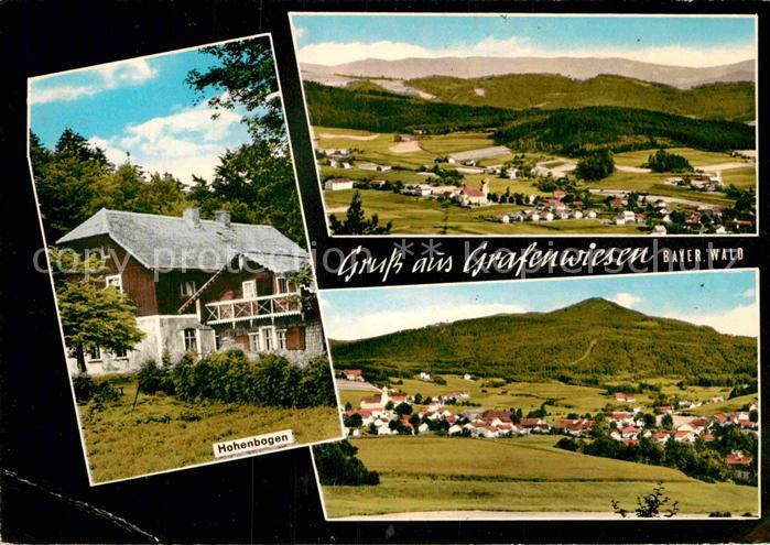 Grafenwiesen Panorama Hohenbogen Bayerischer Wald