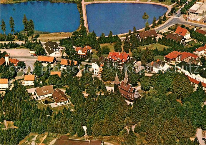 Hahnenklee-Bockswiese Harz Fliegeraufnahme