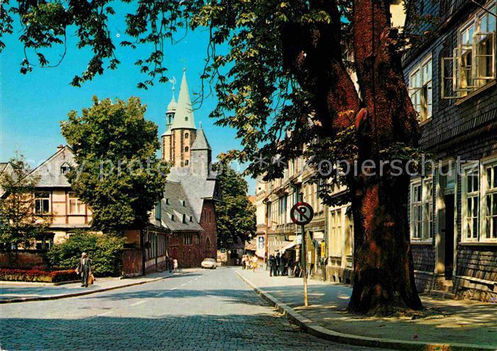 Goslar Blick auf die Marktkirche