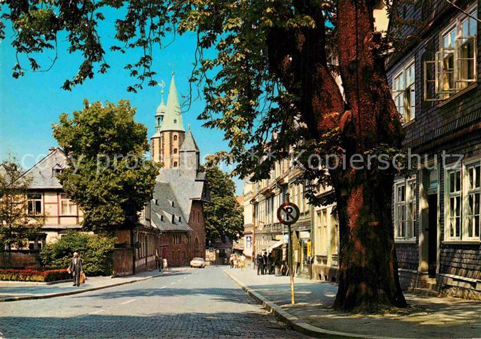 Goslar Blick auf die Marktkirche