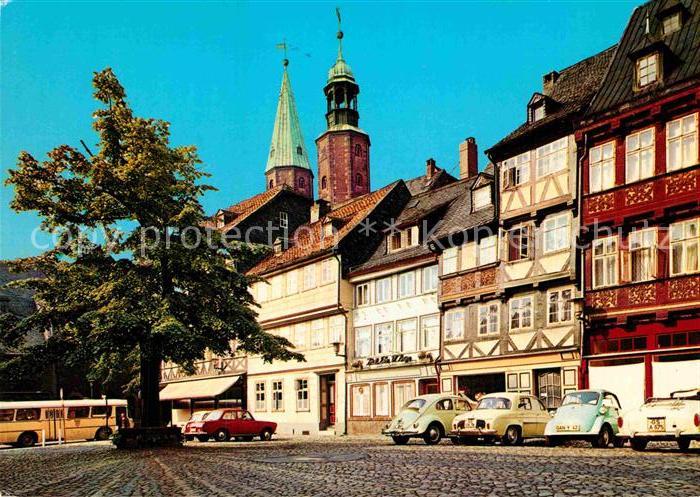 Goslar Schuhhof und Marktkirche Altstadt