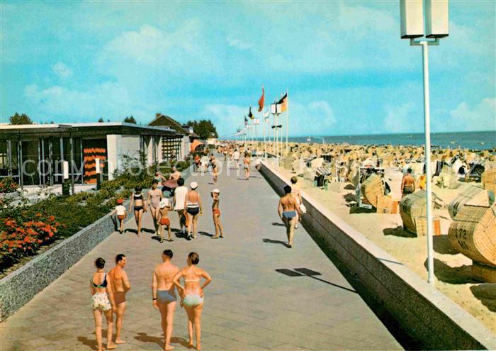 Groemitz Ostseebad Strandpromenade