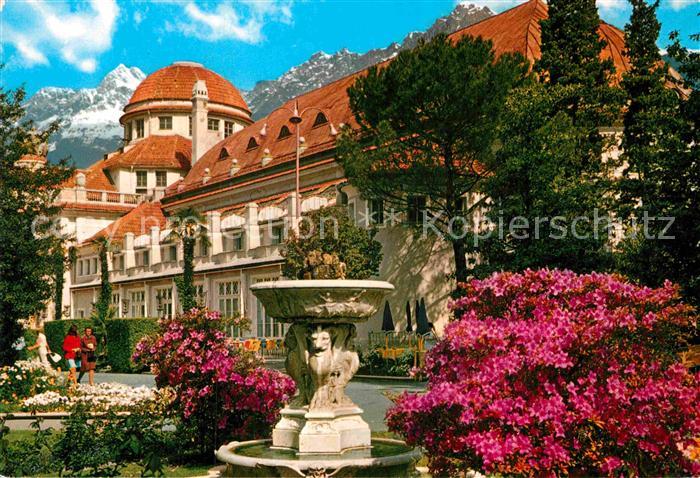 Meran Merano Kurpromenade mit Kurhaus