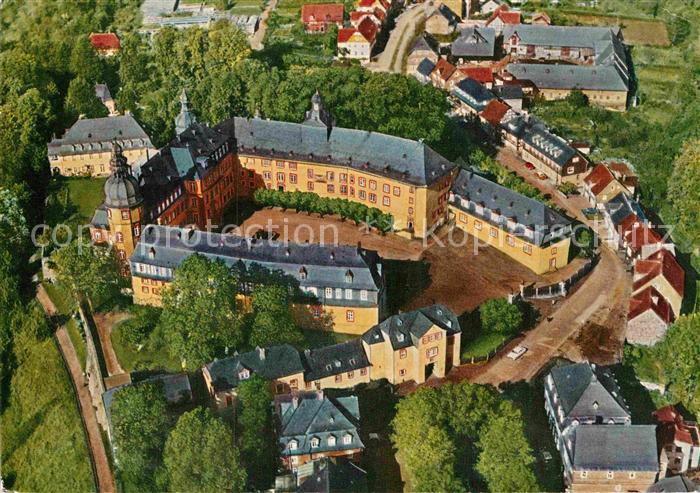 Bad Berleburg Fuerstliches Schloss Fliegeraufnahme