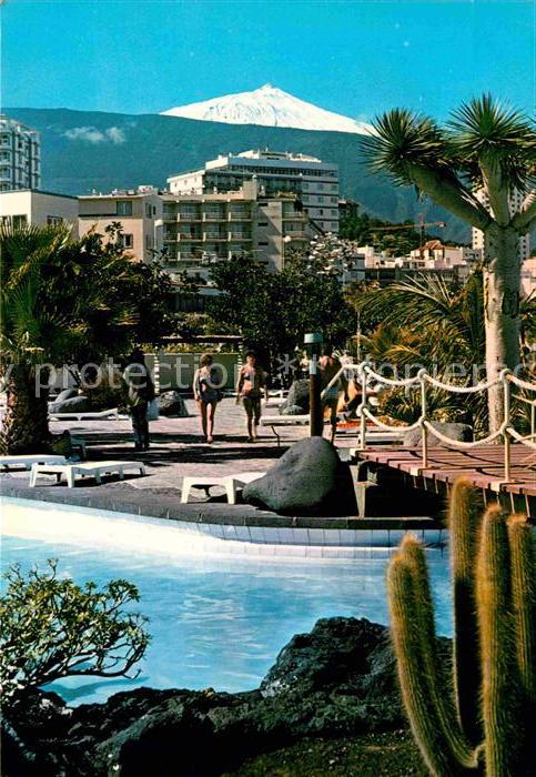 Puerto de la Cruz Vista con Teide