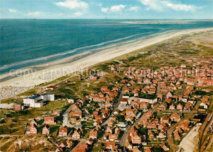 Juist Nordseebad Fliegeraufnahme