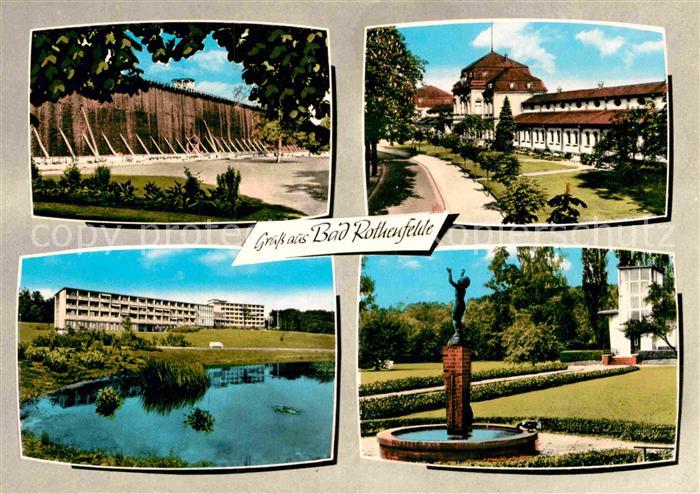 Bad Rothenfelde Saline Kurhaus Kurpark Brunnen