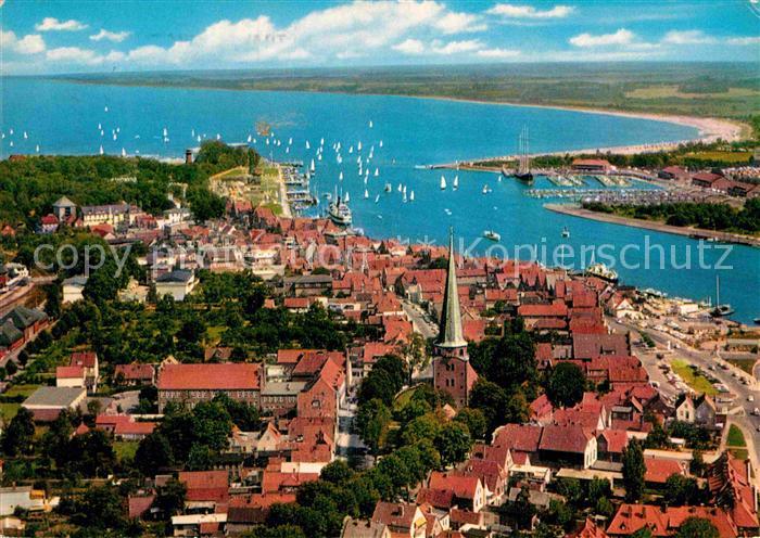 Travemuende Ostseebad Fliegeraufnahme