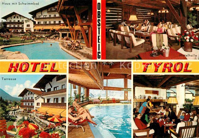 Obsteig Tirol Hotel Tyrol Schwimmbad Gastraeume