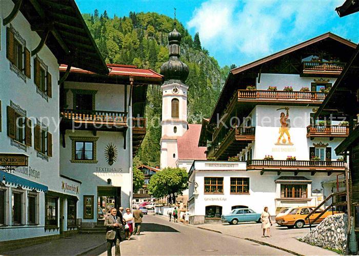 Reit Winkl Ortsmotiv mit Kirche