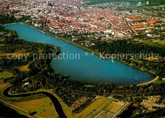 HANNOVER  CITY Fliegeraufnahme mit Maschsee