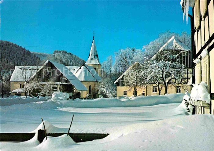 Westfeld Sauerland Ortsmotiv