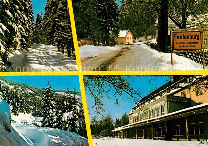 Clausthal-Zellerfeld Bundesbahn Sozialwerk Haus Festenburg