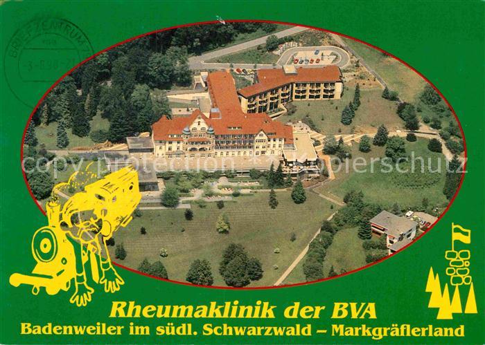 BADENWEILER BW Rheumaklinik der BVA Fliegeraufnahme