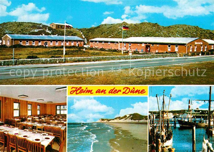 Hoernum Sylt Heim an der Duene Hafenpartie