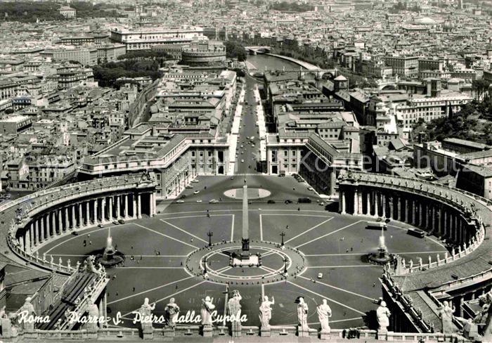 Roma Rom Place St Pierre vue du dome