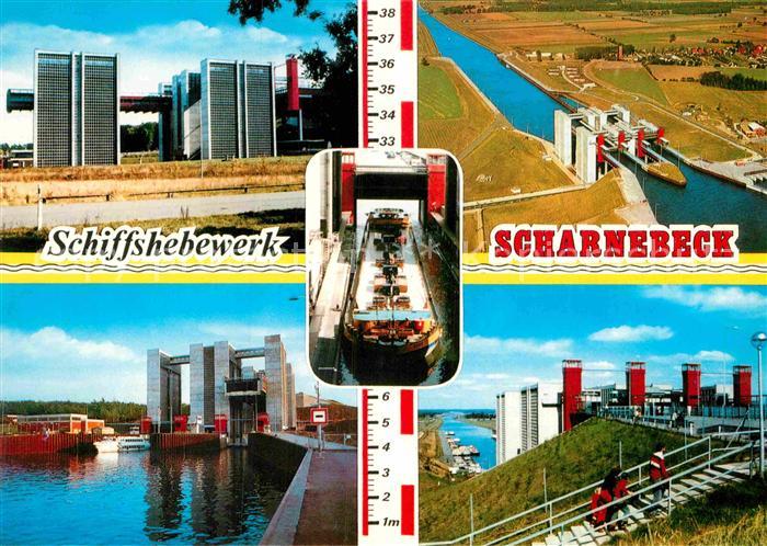 Scharnebeck Lueneburg Schiffshebewerk Teilansichten
