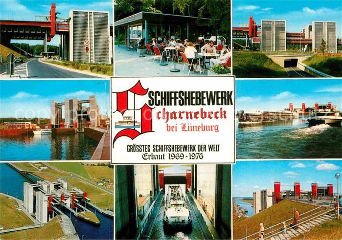 Scharnebeck Lueneburg Schiffshebewerk Teilansichten