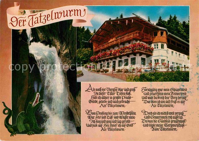 Oberaudorf Historischer Gasthof zum Feurigen Tatzelwurm