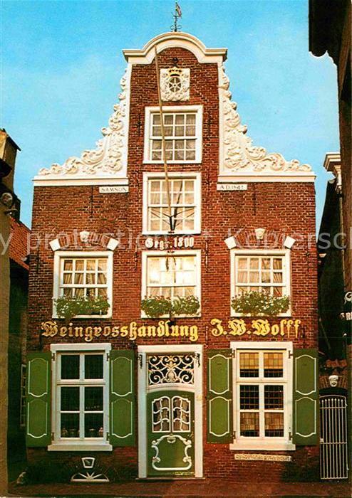 Leer Ostfriesland Haus Samson anno 1643 Wollsches Haus
