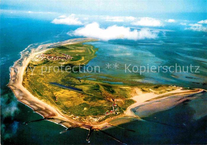 Wangerooge Nordseebad Fliegeraufnahme
