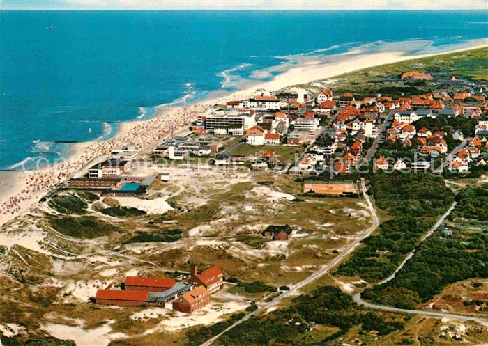 Wangerooge Nordseebad Fliegeraufnahme