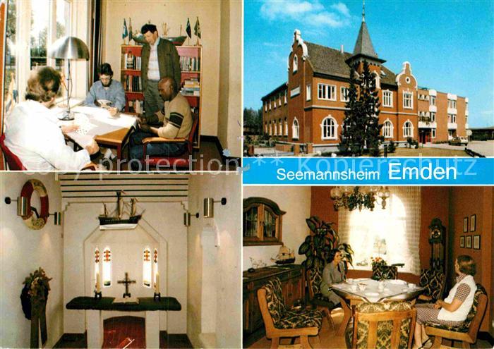 Emden Ostfriesland Seemannsheim Kapelle Zimmer