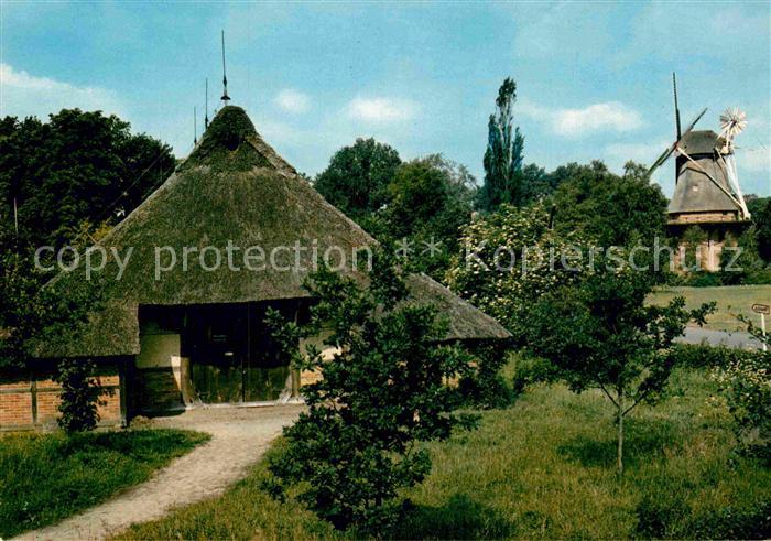Bad Zwischenahn Dwersack und Muehle im Freilandmuseum
