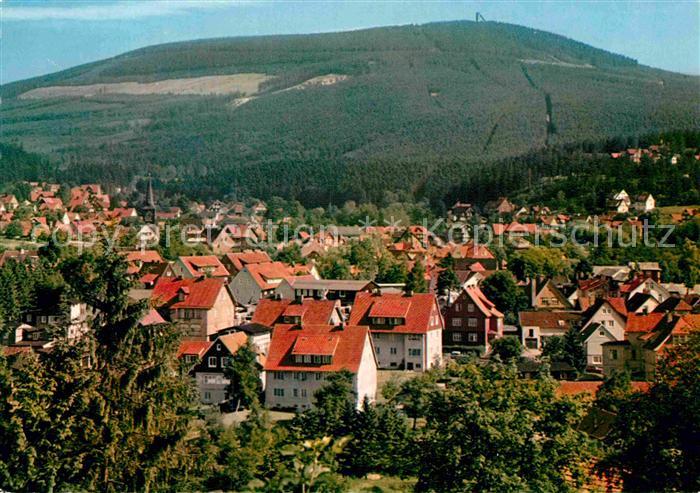 Braunlage Harz Blick zum Wurmberg