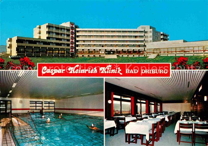 Bad Driburg Caspar Heinrich Klinik Hallenbad Speisesaal