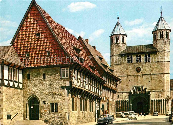 Bad Gandersheim Marktplatz mit Stiftskirche