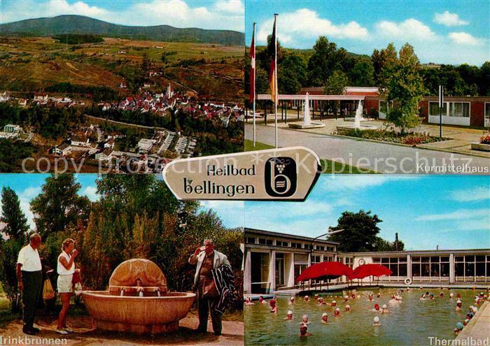 Bad Bellingen Kurmittelhaus Trinkbrunnen Thermalbad