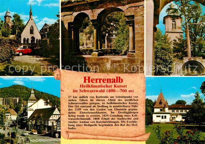 Bad Herrenalb Zisterzienserkloser Kureinrichtungen Heilbad