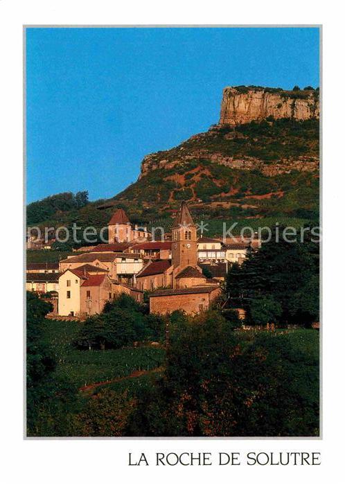 Solutre-Pouilly La Roche du Solutre
